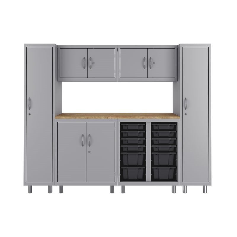 Space Solutions Huxley Garage Storage Bundle I 7 Piece Bundle