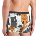 thumbnail image 4 of Kdxio Men's Boxer Briefs with Funny Cats Print - Comfortable and Breathable Underwear for Everyday Wear, 4 of 7