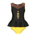 thumbnail image 3 of Bañador de 2 piezas para niña, ropa de playa Bonita, traje de baño de Blancanieves, ropa de baño infantil Aurora Rapunzel, 2024, 3 of 5