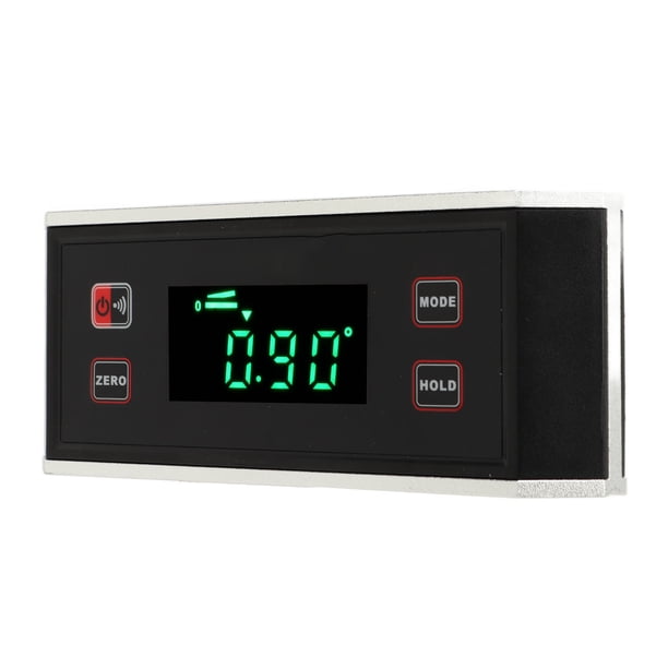Inclinómetro digital, buscador de ángulos digital V Inclinómetro LCD Buscador de ángulos digital Rendimiento potente