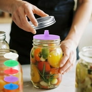 Pickle Pipes - Airlock Fermentation Lids - Fermentation Kit For Wide Mouth Mason Jar Sauerkraut & Pickle Kit - Fermentation Jar Not Included(5pc)