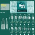 thumbnail image 1 of Nailpop 600 Uds Gel suave X puntas de uñas cubierta completa ataúd Stiletto uñas postizas Extra corto cuadrado de almendra remojo de Gel puntas de uñas postizas, 1 of 5