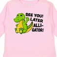 thumbnail image 4 of Inktastic See You Later Alligator Boys or Girls Long Sleeve Toddler T-Shirt, 4 of 5