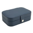 thumbnail image 1 of Caja de Joyería Portátil Bling Bling de Cuero PU Gran Capacidad Organizador de Joyas 2 Capas, 1 of 12