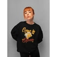 thumbnail image 2 of Welcome Vibes - Open Sign Emoji Graphic Women's Sweatshirt, 2 of 4