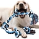 thumbnail image 1 of Juguete para Perros Cuerda Indestructible para Perros Grandes y Fuertes, Juguete de Cuerda para Perros, 90 cm 5 Nudos, Cuerda para Masticar Agresivamente, Cuerda Interactiva para Razas de Perros, 1 of 6