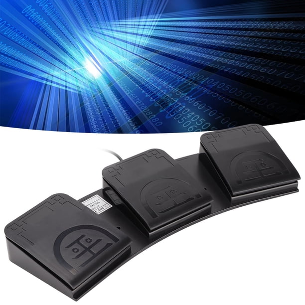 Interruptor de pastel USB, Control de Juego de Control de Teclado del mouse ergonómico pedal para el pastel de la computadora para medios para el juego para instrumentos