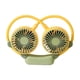 thumbnail image 1 of Ventilador de cuello colgante Ventiladores de mano Silencioso Ventilador de cuello con carga USB Ventilador de enfriamiento de aire para Amarillo, 1 of 7