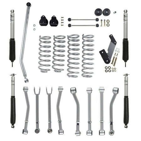 Rubicon Express RE7140M Coil Lift Kit w/Shocks Fits 07-18 Wrangler (JK) Fits select: 2015-2018 JEEP WRANGLER UNLIMITED, 2012-2014 JEEP WRANGLER