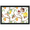 thumbnail image 2 of PinPix 20x12 Custom Cork Bulletin Board Fruit on Vine White Poster Board Has a Fabric Style Canvas Finish, Framed in Fruit on Vine White, by ArtToFrames (PinPix-1895), 2 of 5