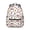 Fireman and Shield, variant on Fireman and Elephant Grey Pattern Backpack for School, Cute School Bag with Adjustable Shoulder Straps and Padded Back, 15.3"x11"x7.1"