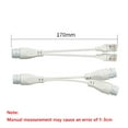 thumbnail image 6 of 2* RJ45 Ethernet Splitter Connectors Waterproof 2 Way Ethernet Splitter Poe Switch Connector Cable Cord for Cat5/Cat6, 6 of 18