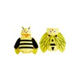 thumbnail image 2 of Cjfdfy Newborn Baby Boy Girl Halloween Insect Costume LadyBug Bee Long Sleeve Hooded Stripes Dots Romper With Wings Infant Cute Halloween Animal Costume Fall Winter Outfit, 2 of 9