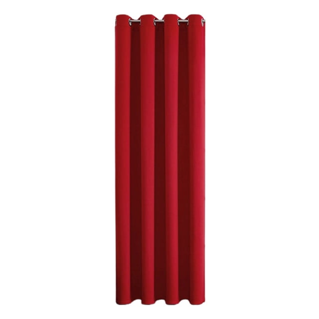 Visland Blackout Curtain Cloth Light Blocking Noise Reduction Thermal Efficiency Easy Installation Window Curtain Home Decor