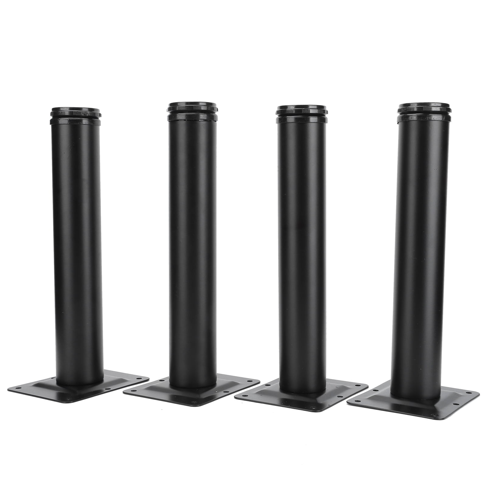 WALFRONT Table 4pcs Desk Leg Adjustable Table Legs Support Set for