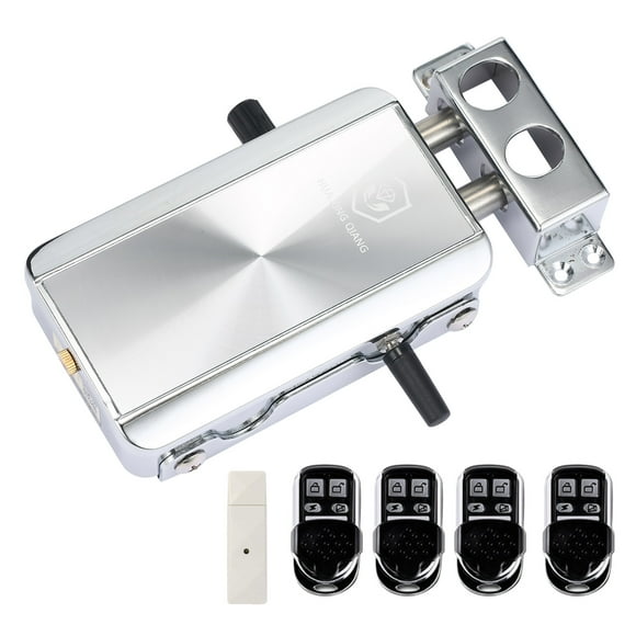 CACAGOO Trousse de Serrure de Porte Intelligente Wi-Fi EWELLINK Télécommande Entrée Sans Clé Serrure Électronique Intelligente Sans Fil -Vol Pêne Dormant Système de Contrôle d'Accès pour Maison Hôtel Appartement