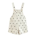 thumbnail image 6 of BRGZLK Maternity Overall Shorts for Women Fashion Casual Sleeveless Adjustable Waist Loose Heart Print Overalls Jumpsuit Shorts,Maternity Overalls Shorts 2026 Black A L, 6 of 9