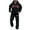 Black, variant on Sweatsuits for Men 2 Piece Zip Up Tracksuits Chicago Graphic Jogging Suits Long Sleeve Hoodies and Sweatpants Set Fall Outfits