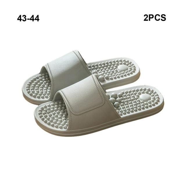 Sandalias de reflexología Jumpingount masaje acupresión Calzado gris 43-44