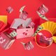 thumbnail image 5 of Plus Embalaje Cartón Kraft (rosa Rojo Amor MEJORES DESEOS PARA TI 20 Cajas Rebotantes + Cajas Regalo + Bolsas Regalo) Caja Sorpresa Caja Regalo Caja Rebotadora Plegable (20 Piezas Rosa), 5 of 9