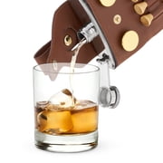 True Golfer's Liquor Flask for Men and Women with Accessories and Case, 6oz