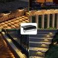 thumbnail image 2 of Kanstar Solar Step Lights Outdoor Waterproof LED Warm White 2-Pack, 2 of 8