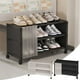thumbnail image 1 of Zapatero de La Cama Xihbxyly Organizador de Zapatos Móviles con Ruedas Gran Volumen, 1 of 6