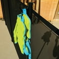 thumbnail image 3 of Omni-Hangers - pool fence safety hook, Black, hang safety equipment from your pool fence close to the pool- QTY 2, 3 of 3