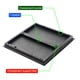thumbnail image 5 of Juego de mesa Travel Checkers QuadPro Magnetic con tablero plegable, 5 of 7