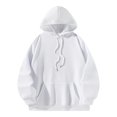 thumbnail image 2 of Jersey Tops Sudadera con capucha de manga larga Otoño Invierno Sudadera con capucha suave Mujer Hombre Sudadera con capucha para mujer Otoño Deportes , , SG, 2 of 8