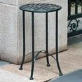 thumbnail image 1 of Pemberly Row Table d'Appoint de Patio en Fer, Gris Verdi, 1 of 1