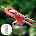 thumbnail image 3 of Toystoory Hebillas de sujeción de 20 piezas, hebilla de cordón de paracaídas, tope de cuerdas de viento para toldo, accesorios de Camping de montaña Escalada Plata, 3 of 6