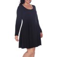 thumbnail image 2 of White Mark Women's Plus Size Jenara Dress, 2 of 4
