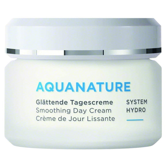 ANNEMARIE BÃ?RLIND - AQUANATURE Smoothing Day Cream - Aloe Algae and Hyaluronic Acid Facial Moisturizer - Smooths, Regenerates, Rehydrates - 1.69 Fl Oz