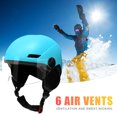 thumbnail image 4 of Casco de ciclismo para bicicleta, casco de bicicleta MTB a prueba de golpes, PC EPS para deportes de nieve al aire libre, 4 of 6