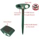 thumbnail image 5 of Repelente ultrasónico JM de plagas de animales con energía solar recargable para jardín gato perro resistente al agua, 5 of 5