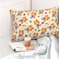 thumbnail image 5 of Kdxio Cotton Pillow Cases Pillowcases,Soft and Breathable Bedroom Pillow Cases-Forest Squirrel, 5 of 8