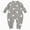 L101-Grey, variant on Baby Boys Girls Sheep Print Romper Soft Long Sleeve One-Piece Cotton Jumpsuit Fall Winter Outfits Clothes(L101-Green,18-24 M)