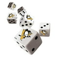 thumbnail image 3 of MasterPieces Officially Licensed NHL Pittsburgh Penguins - 6 Piece D6 Gaming Dice Set Ages 6 and Up, 3 of 3