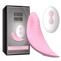 Birdsexy Butterfly Vibrator, 10 Vibration Modes Wearable Panty Vibrator Stimulator with Remote Control,  Partner Toys for Women & Couples, Pink