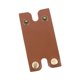 thumbnail image 5 of Funda para cabezal de cuchilla de afeitar, multiusos, de piel sintética, superficie lisa y hebilla oculta. Marrón, 5 of 9