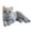 Grey, variant on Soft Animal Realistic Calico Cat Stuffed Doll For Kids Birthday Cute Plushie