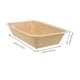 thumbnail image 2 of unbranded 50Ud Desechables De Papel Para Hot Dogs Y Frituras Resistentes A Líquidos Y Aceite, 2 of 6