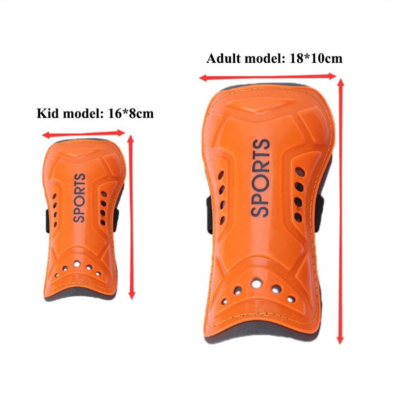 Silfrae Soccer Shin Guards Adjustable Leg Pads Impact Resistance Child and Adult 1Pair