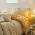 thumbnail image 4 of Zhuge Bed Sheets Set, Bedding Sheets Pillowcases Kit, Twin Bed Set, Hotel Bedding, Home Decor(Yellow), 4 of 4
