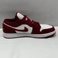 thumbnail image 5 of Ni - ke Ni - ke Air Jordan 1 Low Cardinal Red 553558 607 Cardinal Red/White Men's Size 12, 5 of 5