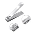 thumbnail image 3 of Unique Bargains 4pcs Exquisite Stainless Steel Nail Clippers Set Silver Tone, 3 of 6