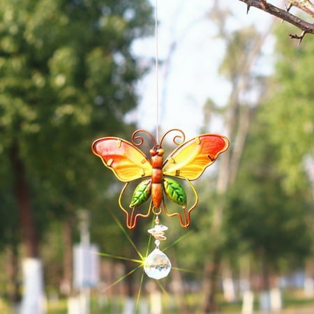 

Glass Outdoor Hanging Ornament Chandelier Crystal s Gift - Butterfly 1