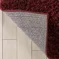thumbnail image 6 of Well Woven Elle Basics | Emerson Shag Deep Red | Textured 2x7 (2'3" x 7'3") Runner Rug, 6 of 8