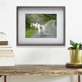 thumbnail image 4 of Melannco 17x21 Inch Gray MDF Wood Picture Frame with White Mat for 11x14 Photo, 4 of 6